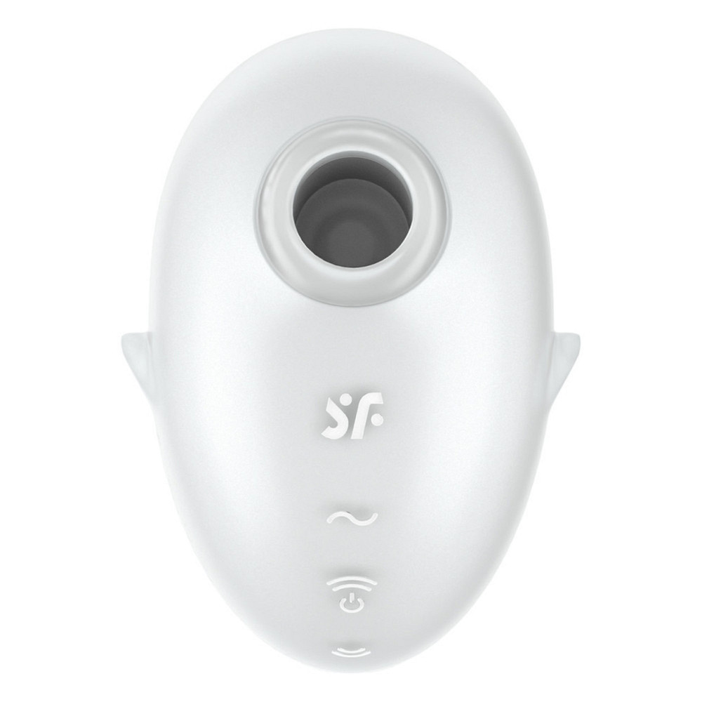 Вакуумний стимулятор - Satisfyer Cutie Ghost White Sex Aura Київ - фото 4