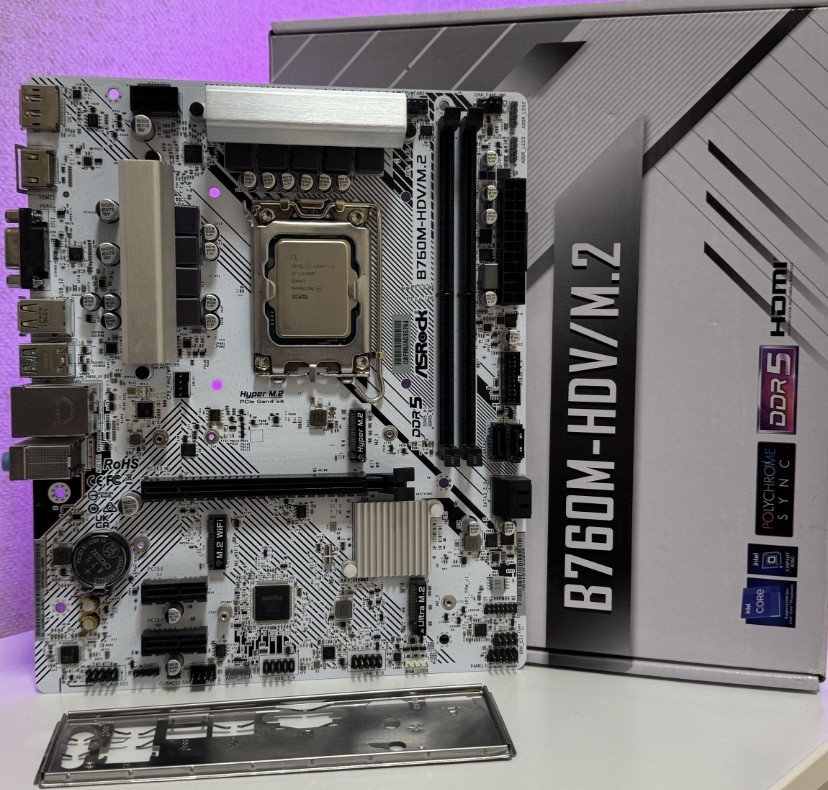 Ігровий сет Core i5 14400F, B760 материнська плата, процесор, кулер Київ - фото 5