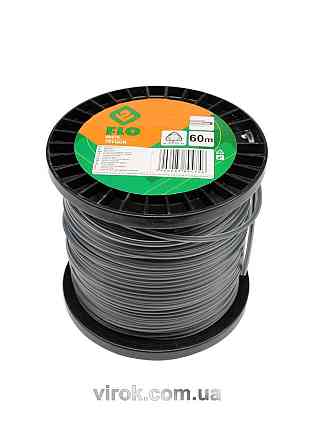 Жилка для тримера трикутник FLO : Ø= 3,0 мм; l= 60 м (котушка) [10/20] Одеса