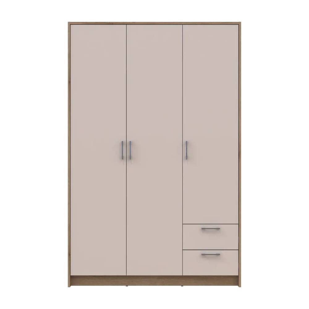 Шафа для одягу Doros Ронді Дуб Артизан/Кашемір 3ДСП 121х52х195 DRS-011661 (80737815) Дніпро - фото 4
