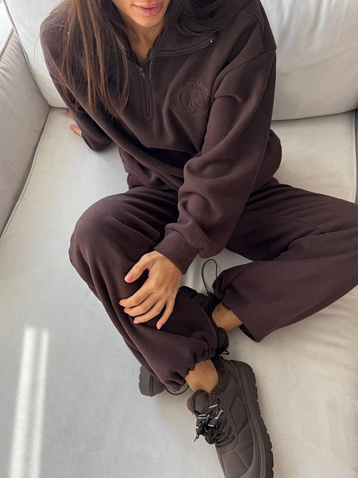 Жіночий теплий повсякденний костюм, двобічний фліс 46/48 Одеса - фото 5