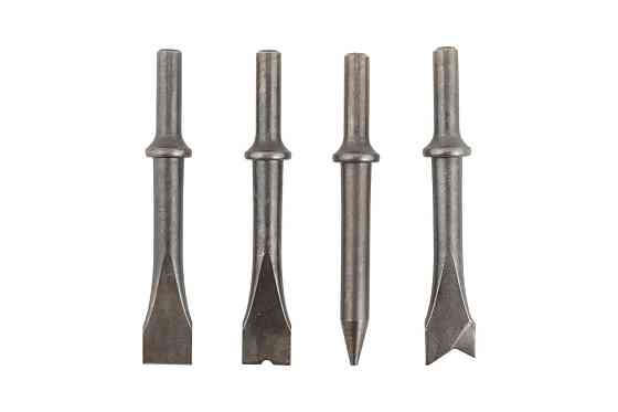 WERTVOLL Зубило пневматичне WERTVOLL 4500 уд/хв 145 л/хв 6.3 bar 4 Дж набір насадок 150 мм з ци Киев