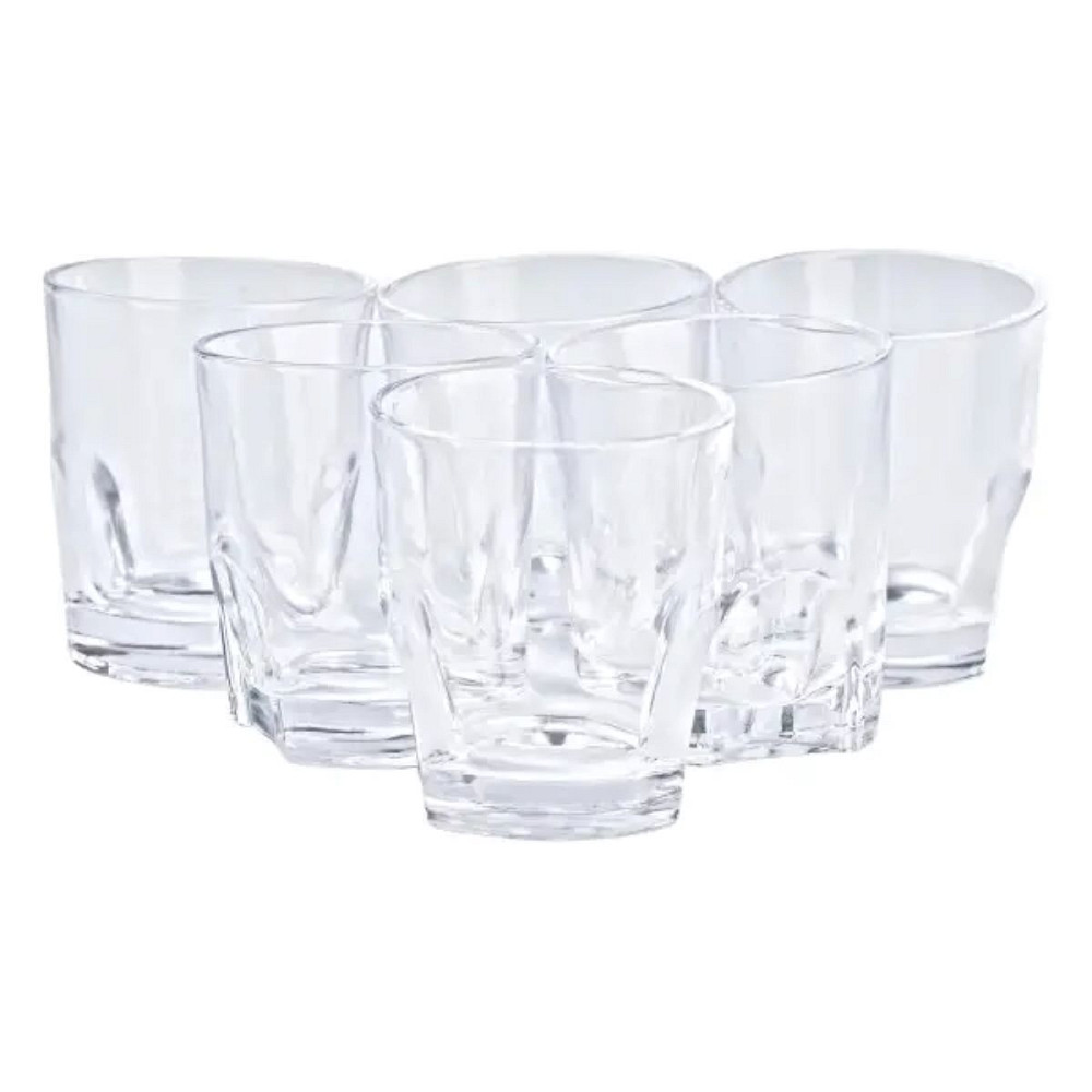 Склянки набір з 6 штук по 250 мл з товстим дном прозорий HP555 Коломыя - изображение 3