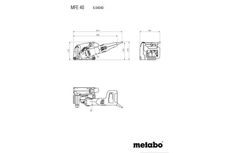 Штроборез METABO MFE 40 (604040510) Киев - изображение 14
