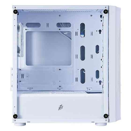Корпус 1stPlayer X3-M-WH-4F1-W White без БЖ ( 18089 ) Харьков