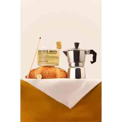 Ароматична свічка Sister&apos;s Aroma Salted Butter Croissant 150 г (4820227785438) Вінниця