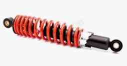 Амортизатор квадроцикл 125 28 см регулируемый (задний) красный Мукачево