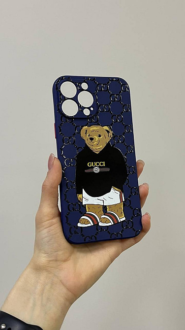 Премиум чехлы на Iphone ,Xiaomi , MEIZU ,HUAWEI и Samsung | Чехол Мишка GUCCI Черновцы - изображение 1