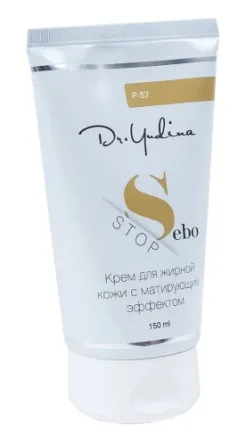 Крем для жирної шкіри з матуючим ефектом Sebo Stop  Dr. Yudina 150 мл Дніпро