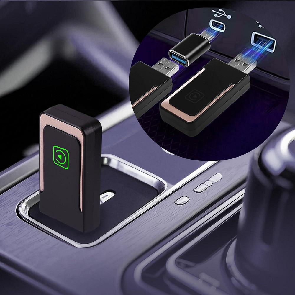 Автомобільний безпровідний адаптер CarPlay WEEESHOOA Z2 Луцк - изображение 4
