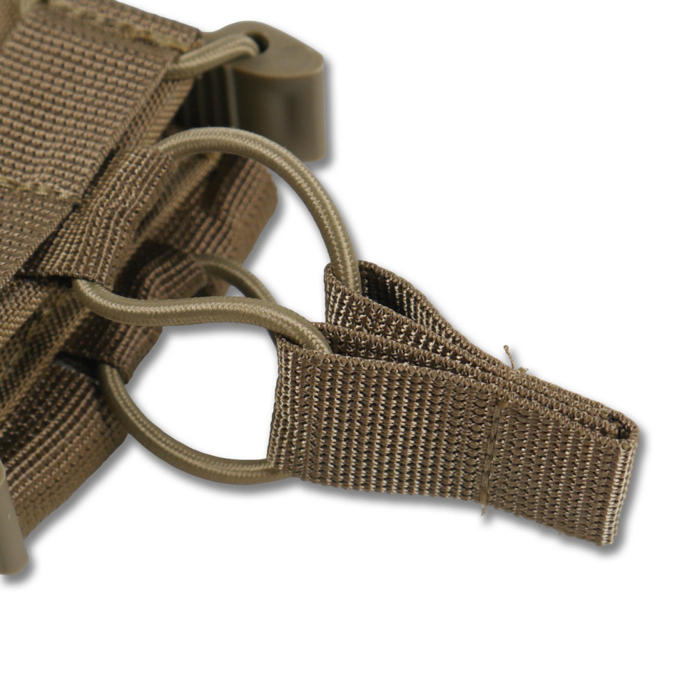 Жорсткий посилений тактичний підсумок на 1 магазин Kiborg GU Single Mag Pouch Coyote. Підсумки для магазинів Київ - фото 10