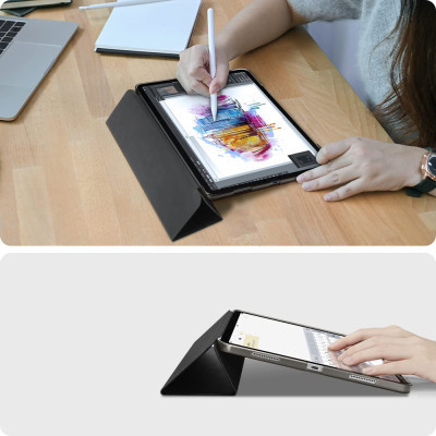 Чехол для планшета BeCover Tri Fold Hard Apple iPad Pro 12.9 2020/2021/2022 Black (709668) (709668) Винница - изображение 7