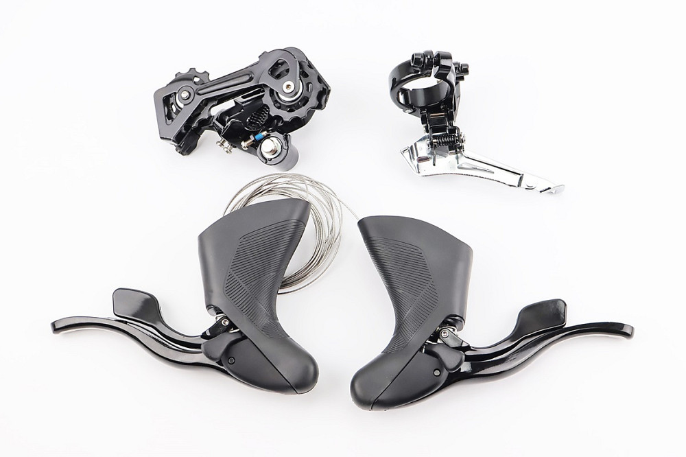 Комплект перемикання (групсет) 2x9 швидкостей, чорні R5, 4 деталі Київ - фото 2