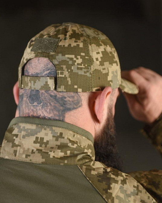 Тактична бейсболка піксель герб ВТ6047 Одеса - фото 2