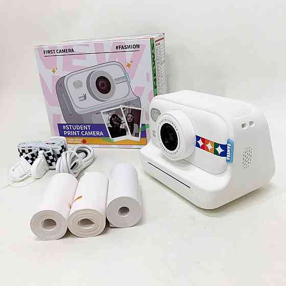Детский фотик со встроенным принтером для фото, Легкий цифровой фотоаппарат для детей ZK-13 Львов