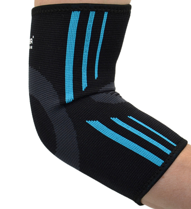 Налокітники Power System PS-6020 Elbow Support Evo Black/Blue (пара) XL Луцьк - фото 2