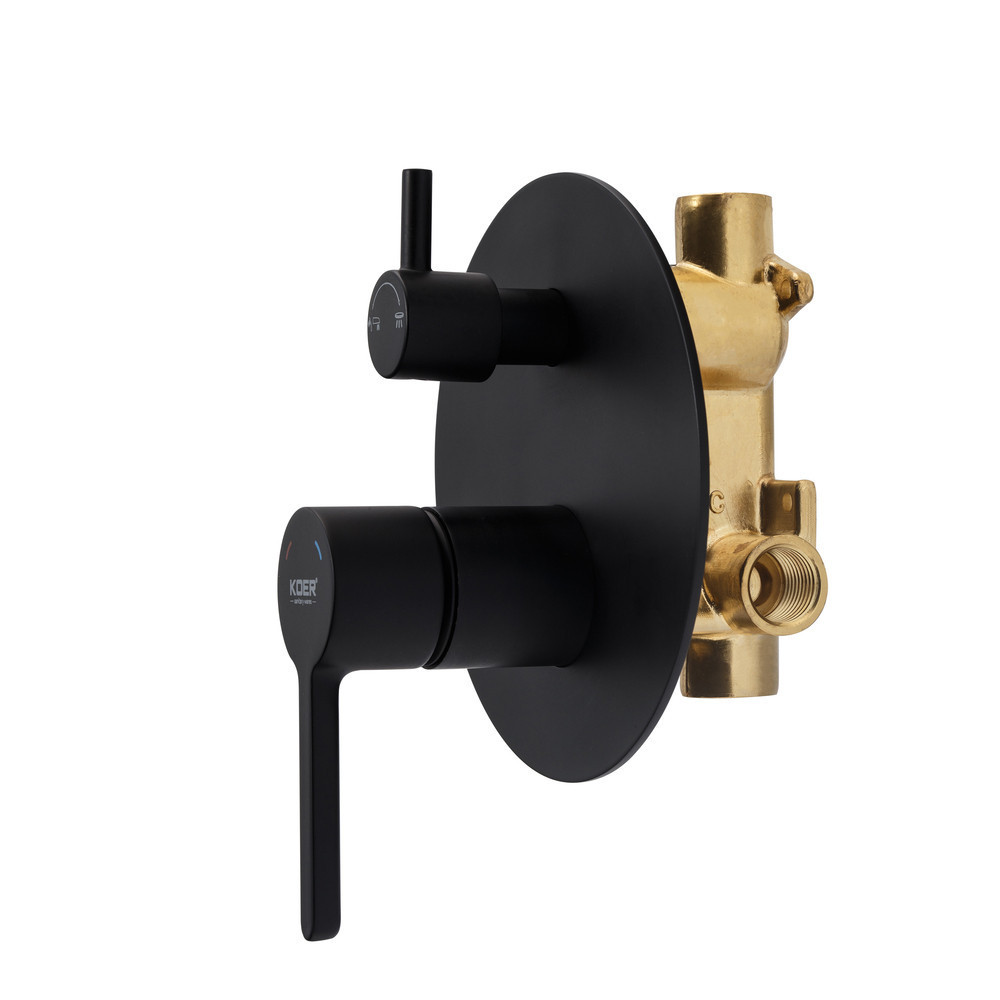Вбудована душова система Koer KB-66029-05 3 функції Колір чорний (KR5492) ( 22630 ) Харків - фото 7