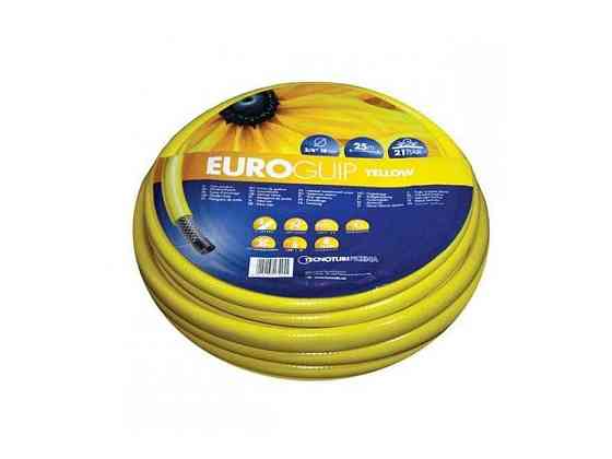 Шланг для поливання 5/8 (25 м) Euro GUIP YELLOW (бухта) TM TECNOTUBI Київ
