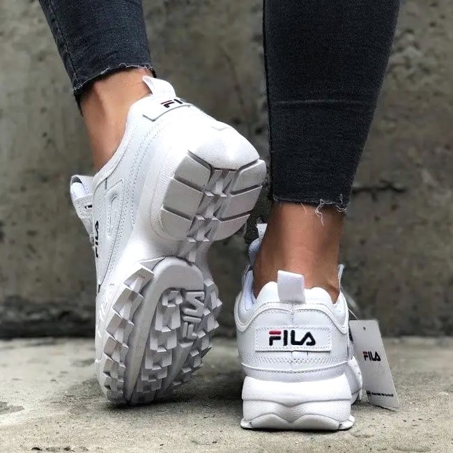 Кроссовки Женские FILA Disruptor Белые Фила (размеры: 36,37) Видео Обзор Днепр - изображение 8