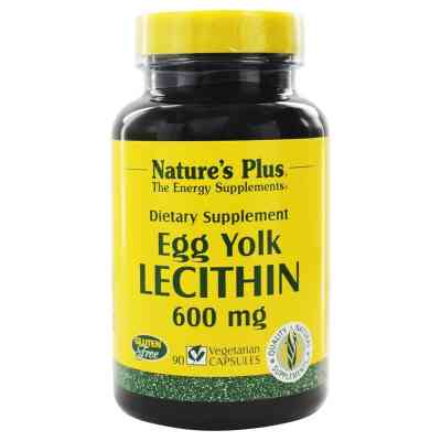 Аминокислота Natures Plus Лецитин из Яичного Желтка 600 мг, 90 капсул (NAP-04173) Винница
