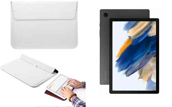 Чохол-конверт VitoCase для Samsung Galaxy Tab A8 10.5 (X200), з функцією підставки для планшета Білий Київ