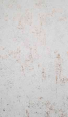Шпалери вініл на флізеліні Caselio 0.53х10 Beton 2 під штукатурку під бетон білі із золотом різні відтінки Київ