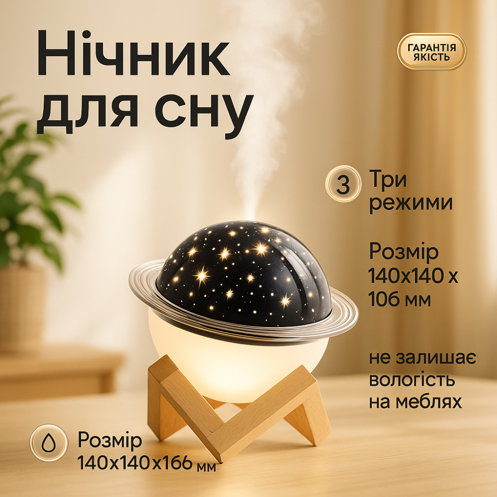 Нічник для дружини сатурн, Нічник на акумуляторі, для дівчаток Дитячі незвичайні нічники CF-26 Львів - фото 10