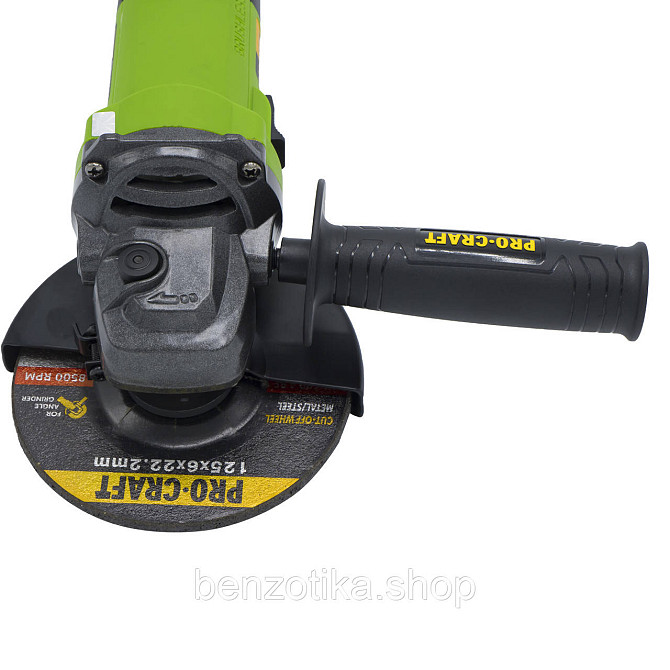 Кутошліфувальна машина безщіткова Procraft PW2200 125 мм + Диск Procraft CD125x1.0b 10 шт/уп Київ - фото 7