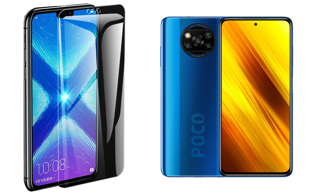 Защитное стекло NeoGlass для POCO X3 NFC – ультрапрозрачное и устойчивое Киев - изображение 2