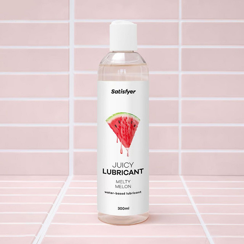 Лубрикант на водній основі Satisfyer Juicy Lubricant Melty Melon 300 мл (м'яте паковання!!!) Sex Aura Київ - фото 9