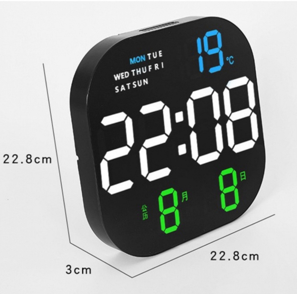 Електронний годинник WL-1213 (20) Одеса - фото 2