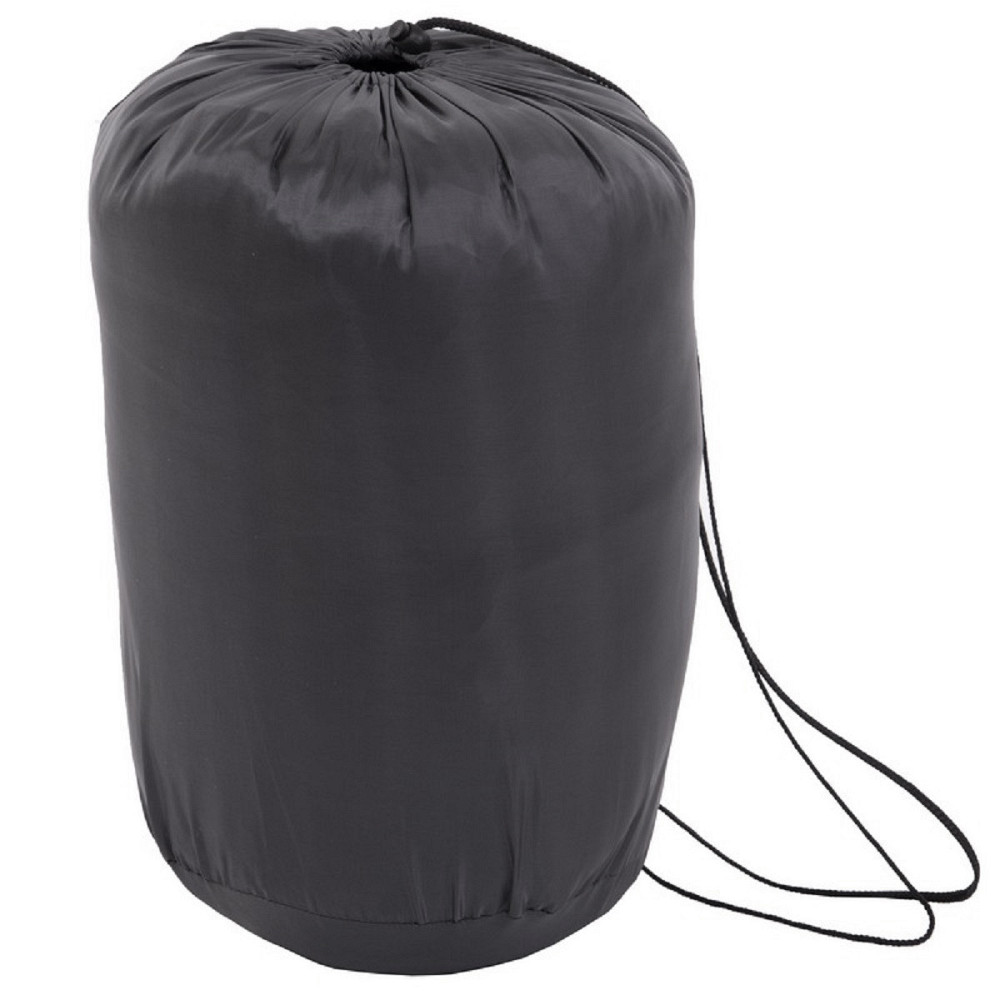 Спальный мешок одеяло с капюшоном 320г/м2, 190+30х75см, t от -9 до +15 серый Киев - изображение 10