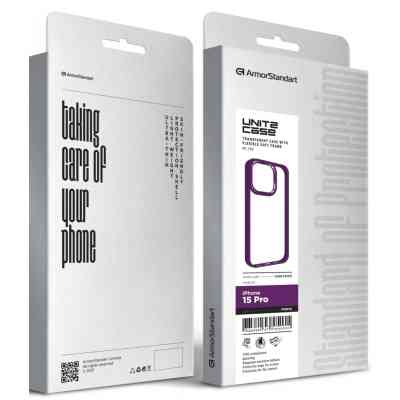 Чехол для мобильного телефона Armorstandart UNIT2 Apple iPhone 15 Pro Purple (ARM69983) Винница