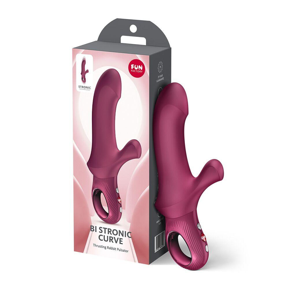 Пульсатор Fun Factory Bi Stronic Curve Wine Red Sex Aura Киев - изображение 9