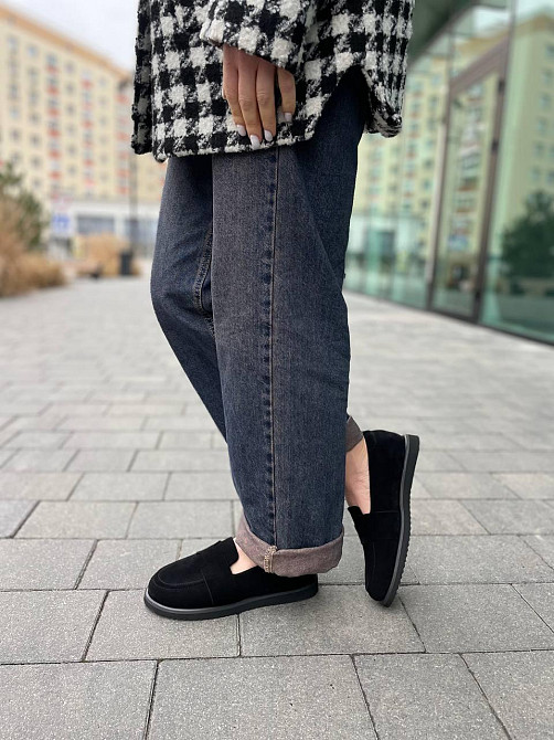 Zemira Балетки жіночі M.KRAFT T-79 чорні (весна-осінь, замша натуральна) (5788) Коломыя - изображение 6