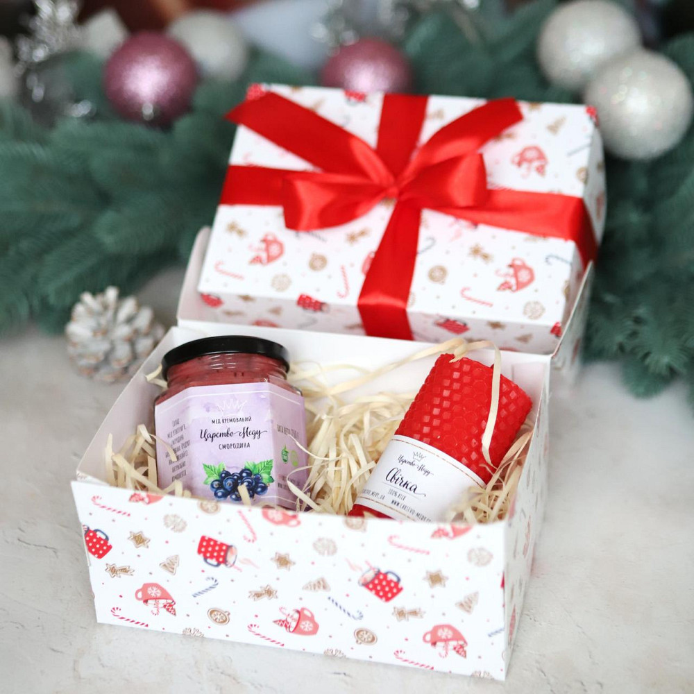 Бюджетний подарунок на Новий Рік та Різдво Царство меду №24 для колег, вчителів, та дівчині. Одеса - фото 1