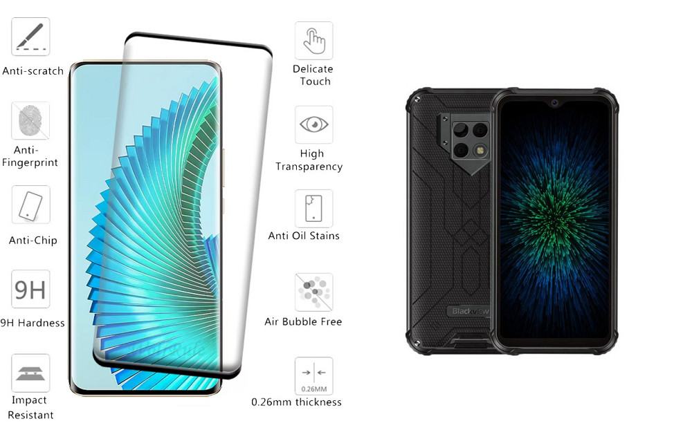 Защитное стекло HyperGlass Pro для Blackview BV9800, BV9800 Pro – максимальная чувствительность и защита Киев - изображение 2