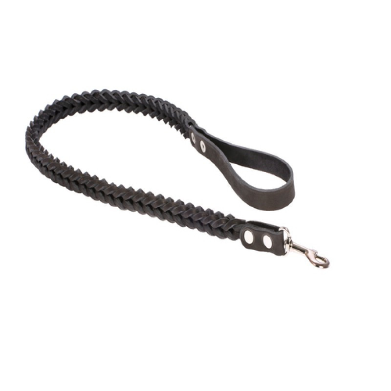 771 Повідець 16мм "КЛАСИК" шкіряний плетіння "КВАДРАТ" (1.10 м) Вінниця - фото 1