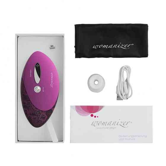 Клиторальный стимулятор, пурпурный Womanizer Pro W-500 Magenta Sex Aura Киев