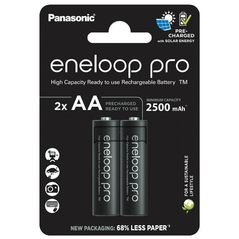 Акумулятори Panasonic Eneloop AA/HR06 NI-MH 2500 mAh BL 2 шт. Харків - фото 1