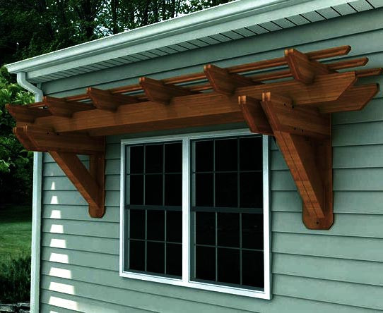 Пергола-козырёк 