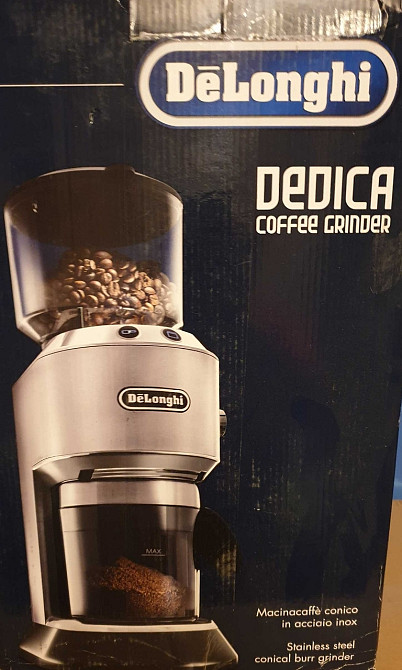 Кофемолка DeLonghi KG 520 Dedica (новая из Германии) Киев - изображение 6