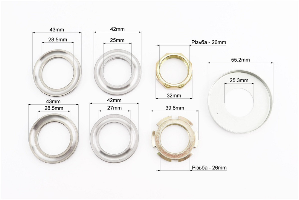 Підшипники керма к-кт (твердопластикова обойма) Киев - изображение 2