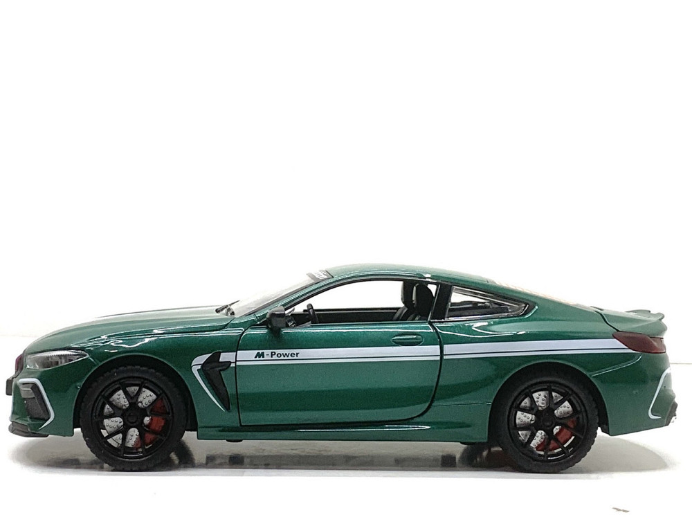 Машина Автосвіт BMW M8 інерційна відчиняються двері капот багажник 20 см Зелена (AP-2056) Чернігів - фото 7