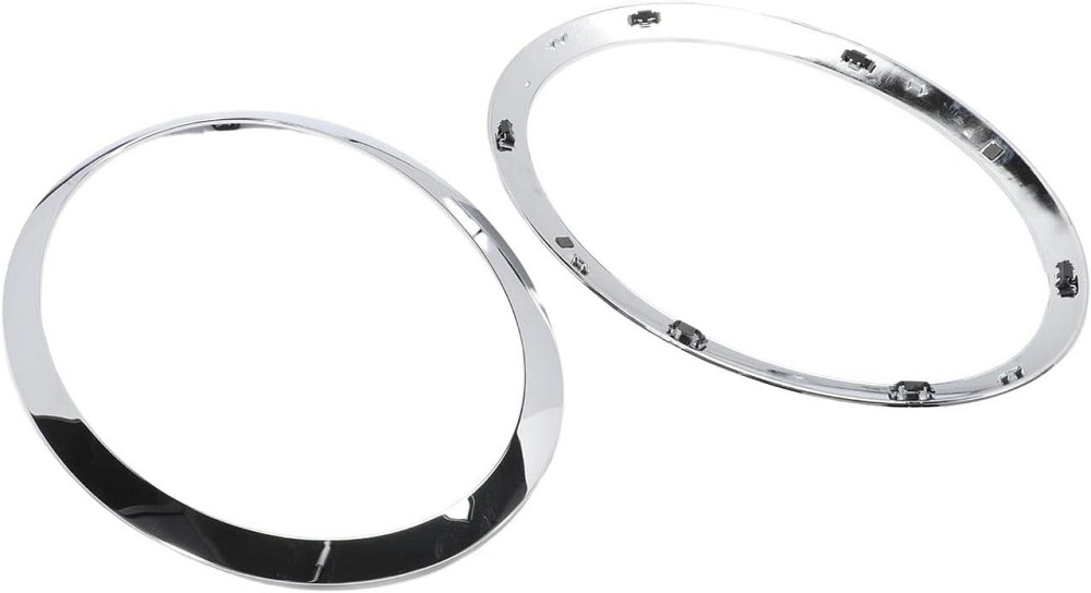 Накладка на фары для MINI Cooper F55 F56 F57 2014–2021, серебристые, рамка 2 шт 51137300631 51137300632 Киев - изображение 7