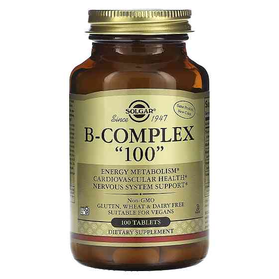Мультивитаминный комплекс В-100 (B-Complex 100) 100 таблеток Киев