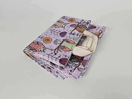 Пакет із петльовою ручкою спр "Сови" (30х40) Ліоні (50 шт.) Харків