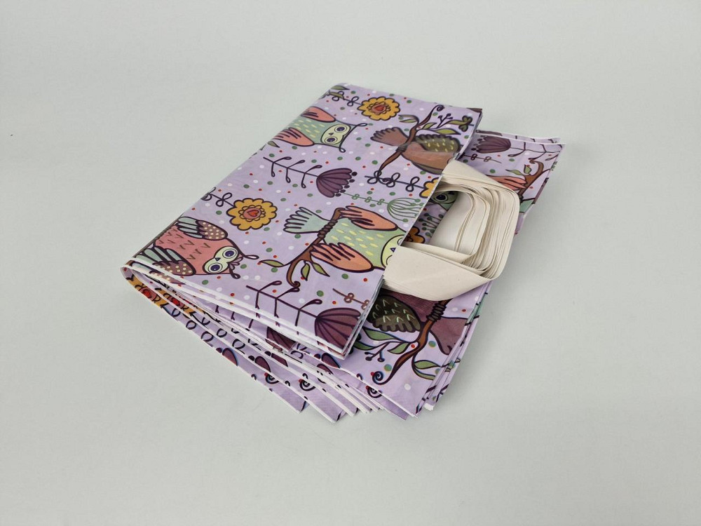 Пакет із петльовою ручкою спр "Сови" (30х40) Ліоні (50 шт.) Харків - фото 2