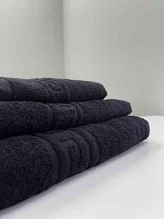 Махровое полотенце Ideal Textile Greek 33х60 см черный (56860586) Черновцы