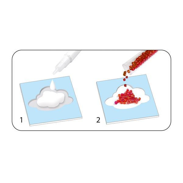 Набір для малювання блискітками Djeco Казкова країна (DJ09409) Харків - фото 3